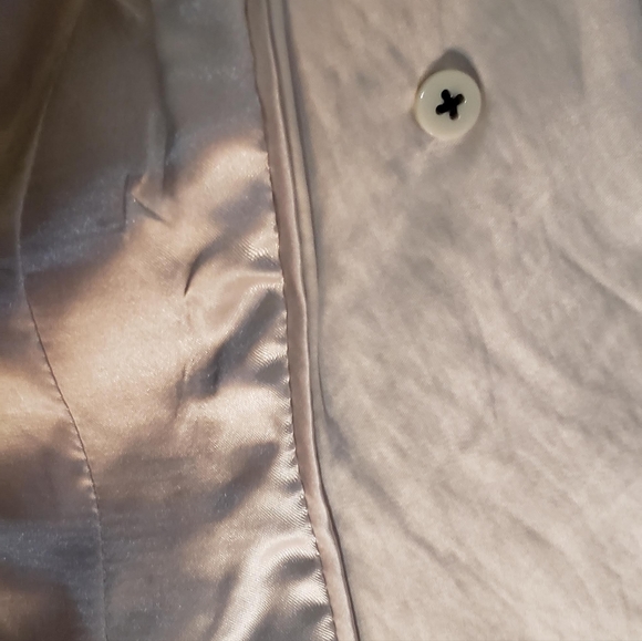 WHITE HOUSE BLACK MARKET Lnwot Women's double-breasted jacket size S tan black - Picture 3 of 15